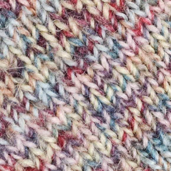 Vintage Express Multicolor Alpaca Wool Blend Turtleneck Sweater - Picture 2 of 9